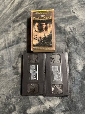 Pearl Harbor VHS Two-Tape Set - Black